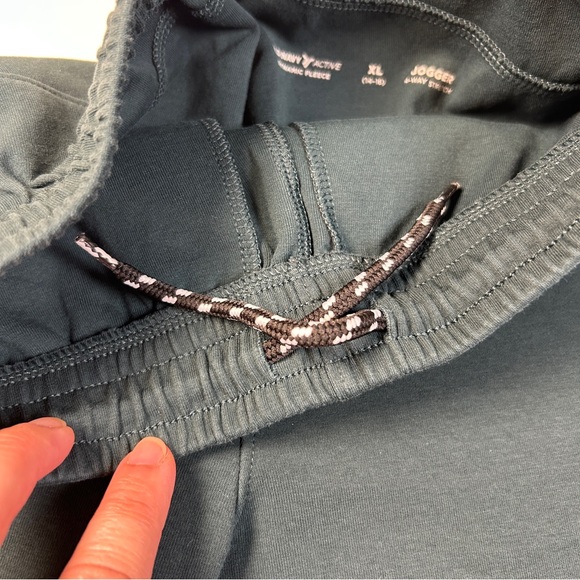 (2) Old Navy Dynamic Fleece Jogger Sweatpants For Boys Gray Green Size XL(14-16) - Picture 5 of 14